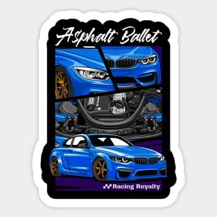 Asphalt Bullet M3 F80 Sticker